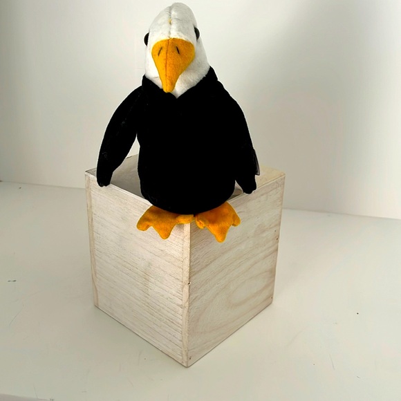 NWOT EAGLE called BALDY by Ty Beanie Babies - Picture 1 of 6
